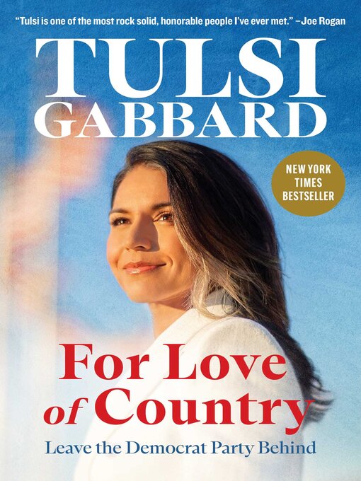 Title details for For Love of Country by Tulsi Gabbard - Wait list